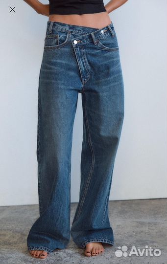 Джинсы zara 34