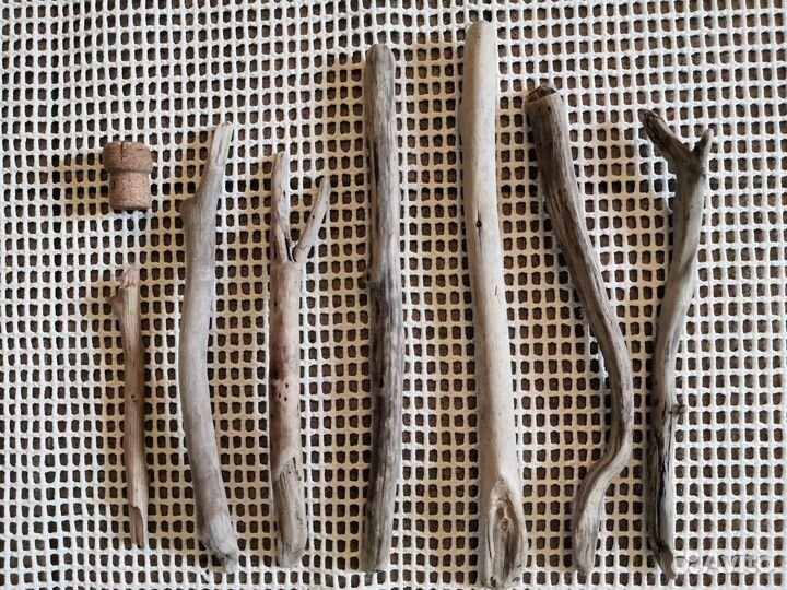 Палки ветки морские дрифтвуд набор