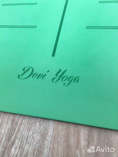 Каучуковый коврик для йоги Devi Yoga в чехле