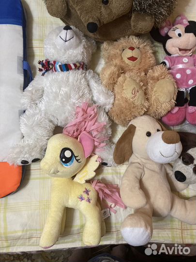 Мягкие игрушки и ледянка