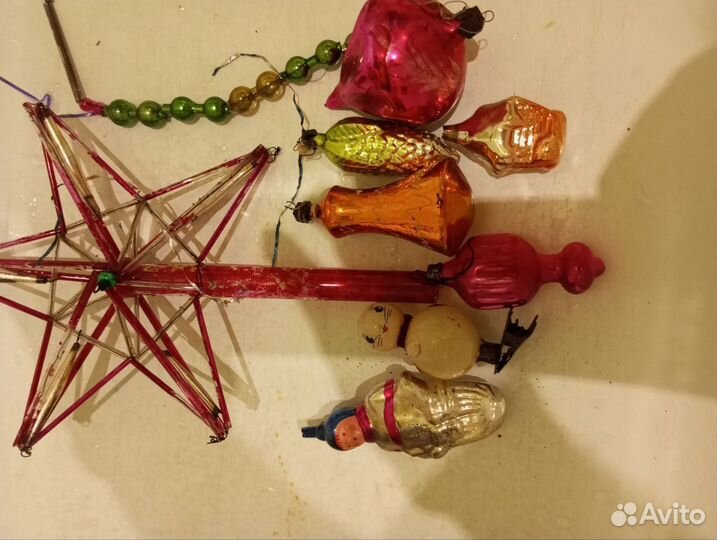 Елочные игрушки СССР