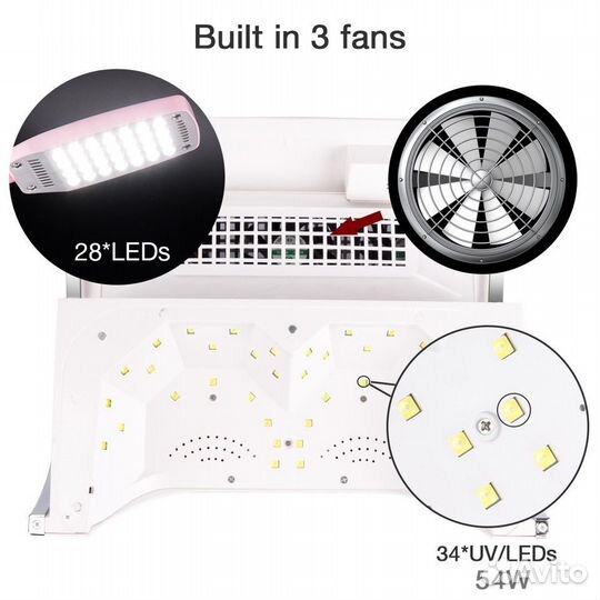 Профессиональная Маникюрная машинка для салона 3в1