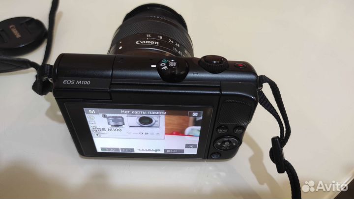 Фотоаппарат canon Eos m100