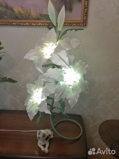 Светильник - Лилия (из изолона)