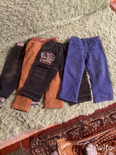 Детские теплые вещи на мальчика 80-86р