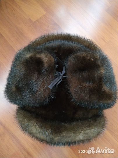 Меховая шапка мужская