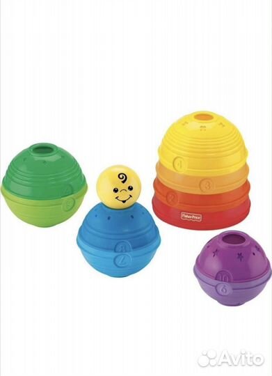Пирамидка fisher price