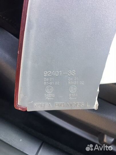 Фонарь задний левый на Хендай Соната yf(6)