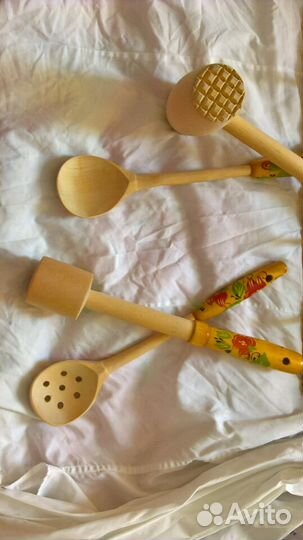 Комплект кухонный деревянный новый, СССР