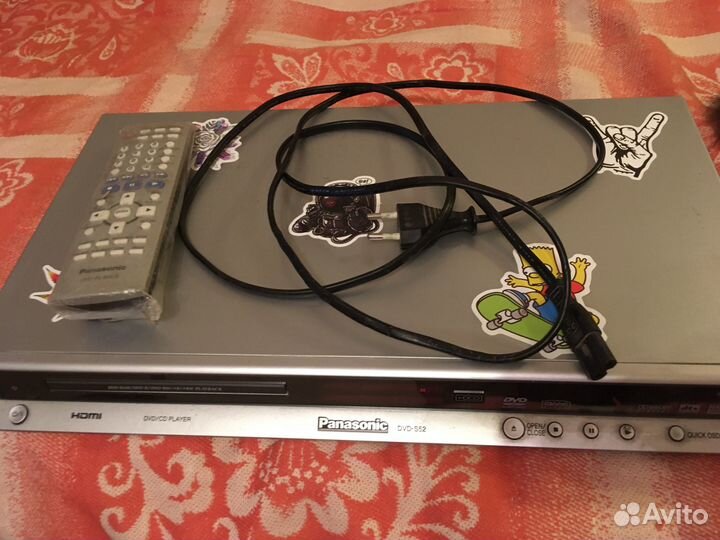 Dvd плеер panasonic
