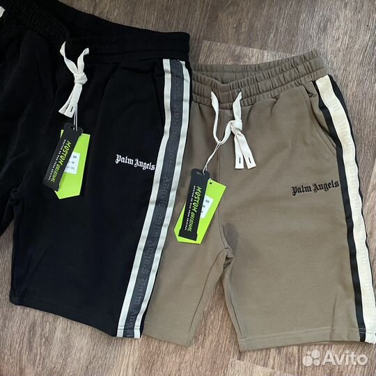 Palm Angels тканевые мужские шорты рр 44-54