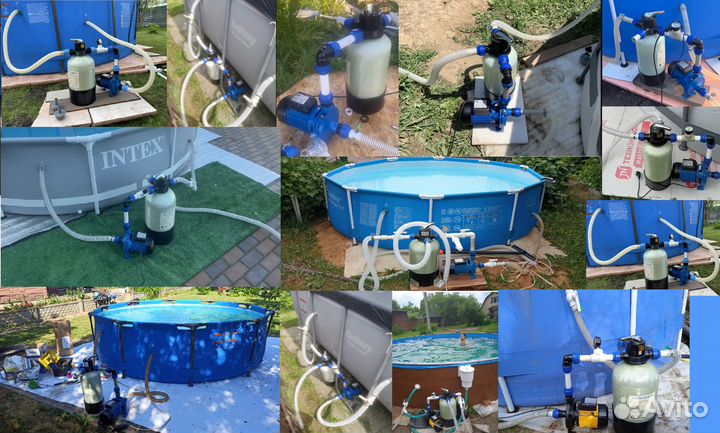 Песочный фильтр насос 6000 л/ч