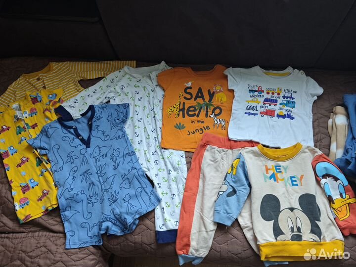 Вещи пакетом для мальчика 74