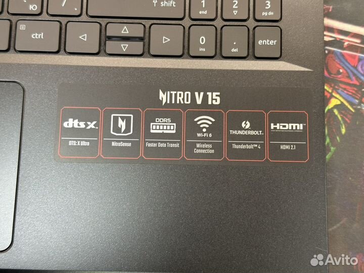 Acer Nitro V15 RTX 3050 6гб i5-13420H