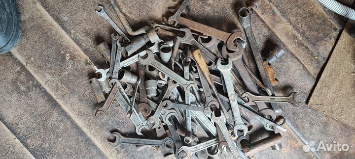 Гаечные ключи СССР + ключи для мотоцикла