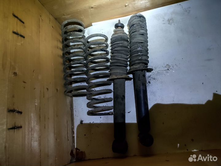 Стойки и пружины с занижением калина, гранта