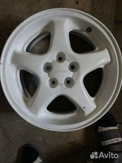 Литые диски Subaru r16