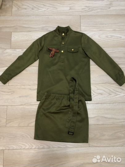 Детская военная форма для девочки