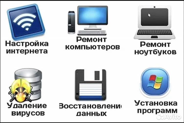 Ремонт и Настройка компьютерной техники