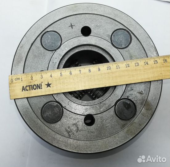 Патрон токарный 4 - х кулачковый с независимыми ку