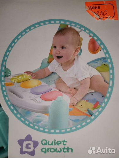 Развивающий коврик с пианино