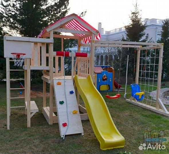 Игровой комплекс на дачу