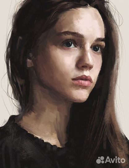 Портрет по фото на заказ (холст, масло)