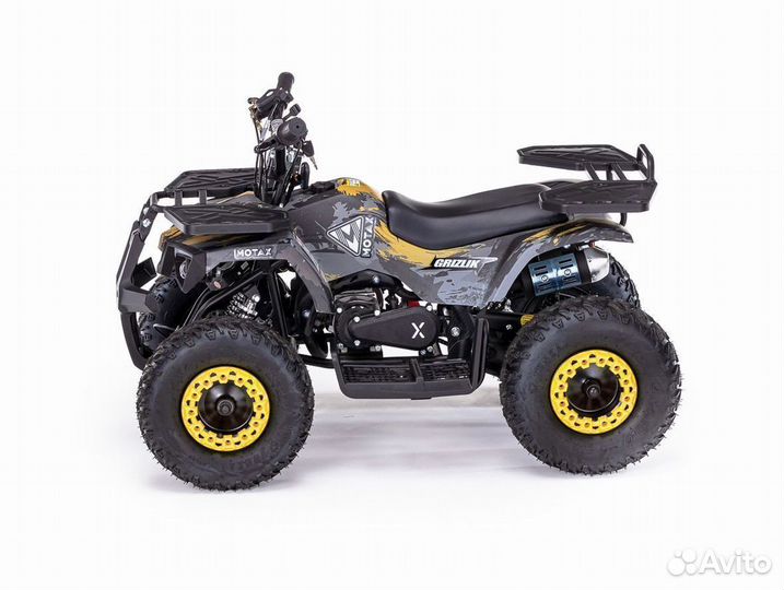 Детский квадроцикл Mini Grizlik X16 (PS, BW) motax