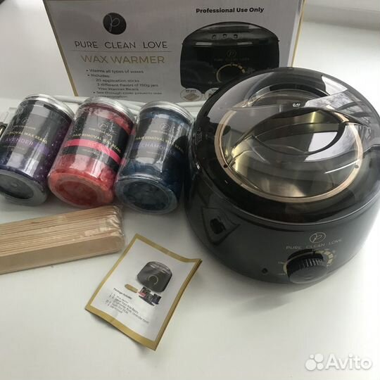 Lux Набор для эпиляции с воскоплавом воск3