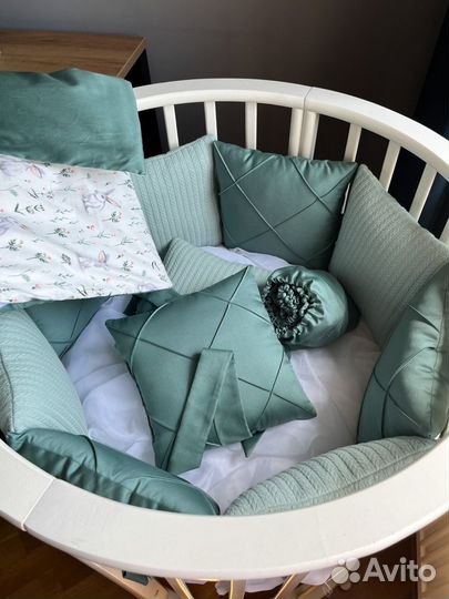 Бортики в кроватку