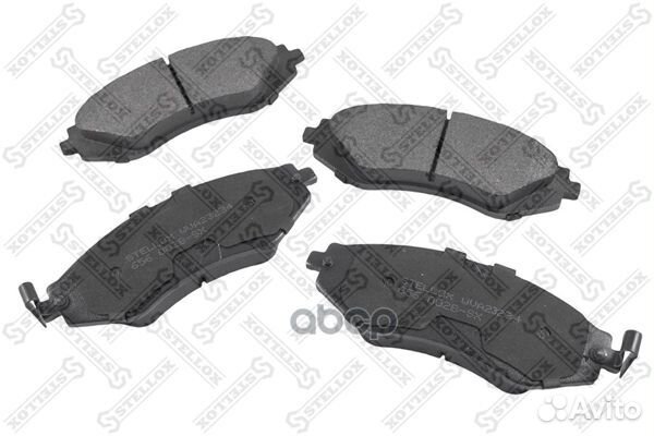 656 002B-SX колодки дисковые п. Daewoo Nexia 1