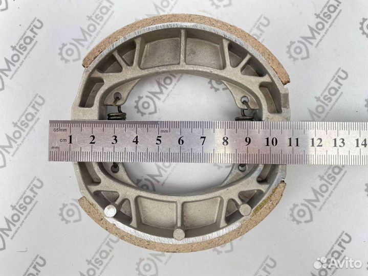 Колодки тормозные бараб. торм. 110 мм (зад) 139QMB