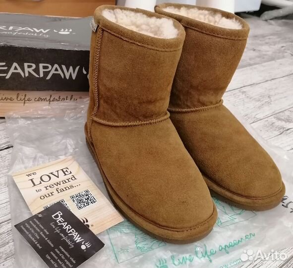 Угги Bearpaw, р. 34, в идеале