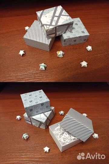 Маленькие коробочки для подарков ручной работы