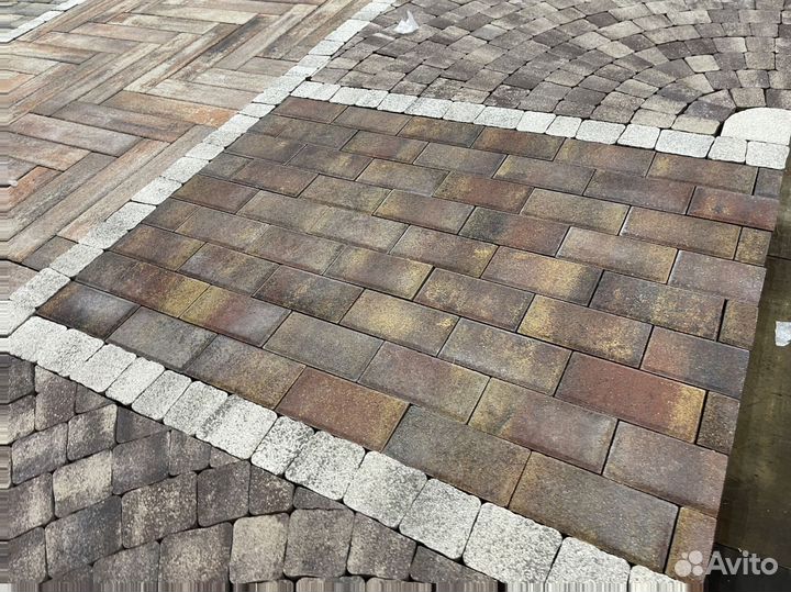 Брусчатка от производителя заказ от 120 м2