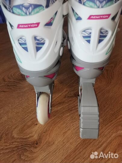 Ролики раздвижные 31-36 + шлем и защита