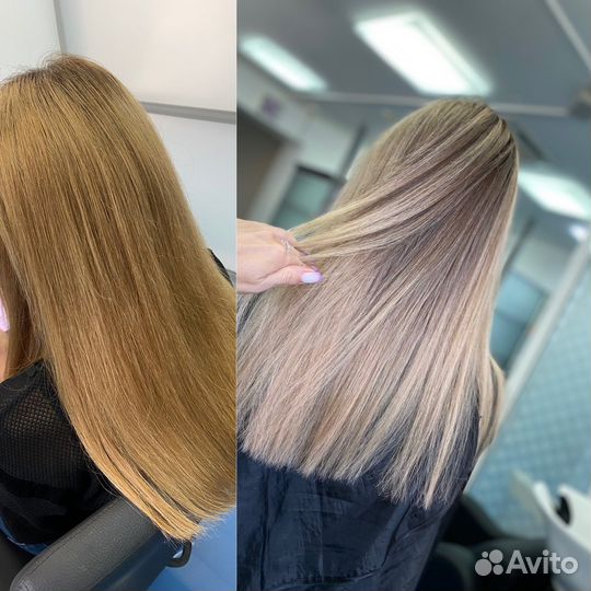 Окрашивание волос