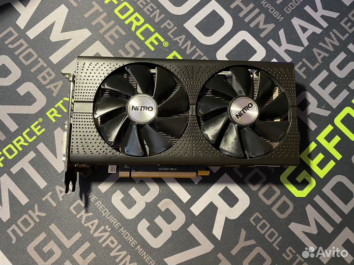 Видеокарта Radeon Rx 470 Nitro 4gb