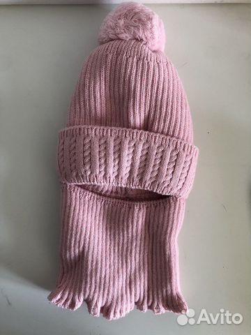 Шапка шлем для девочки