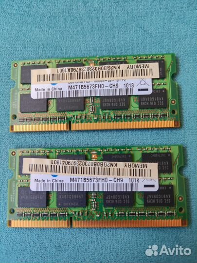 Оперативная память ddr3 для ноутбука
