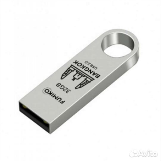 Накопитель fumiko bangkok 32GB серебряный USB 2.0