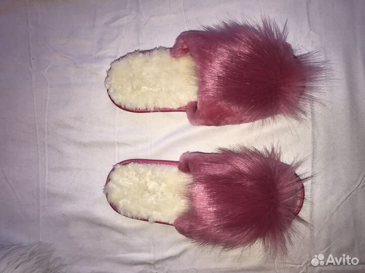 Чуни Тапочки меховые овчина мужские и женские