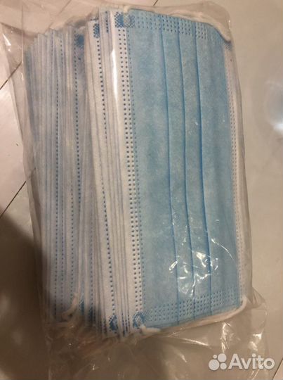 Маски медицинские - 50 шт в упаковке