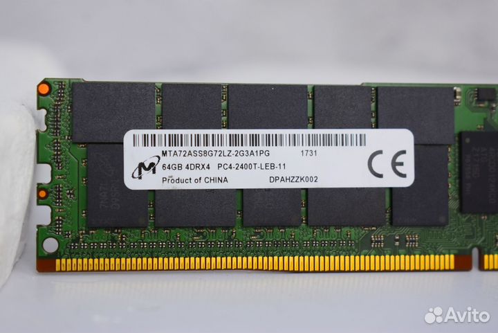 DDR4 64GB 2400 MHz REG ECC