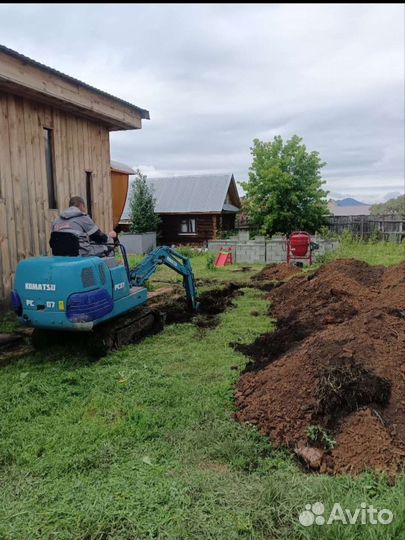 Услуги мини экскаватора