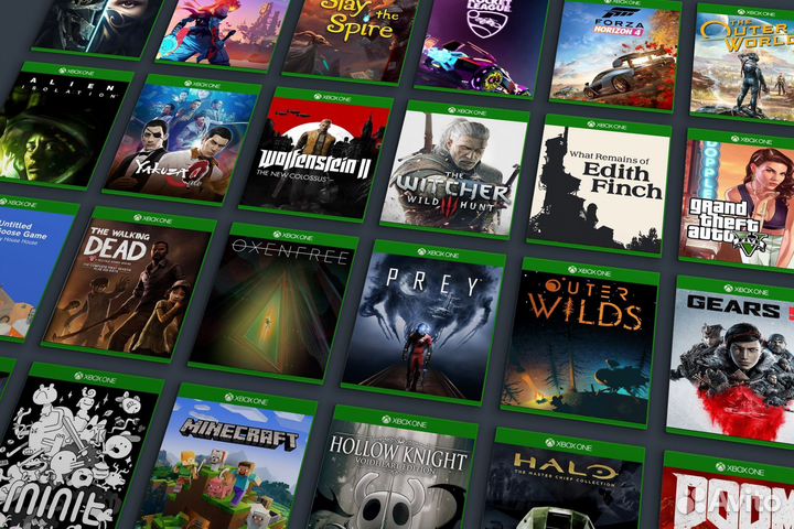 Xbox ONE + 360 игр