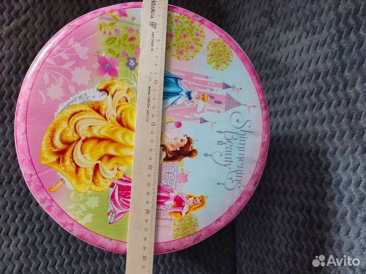 Набор для хранения детский розовый для кукол