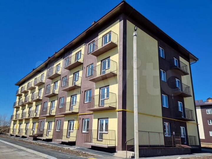 2-к. квартира, 52,4 м², 1/4 эт.