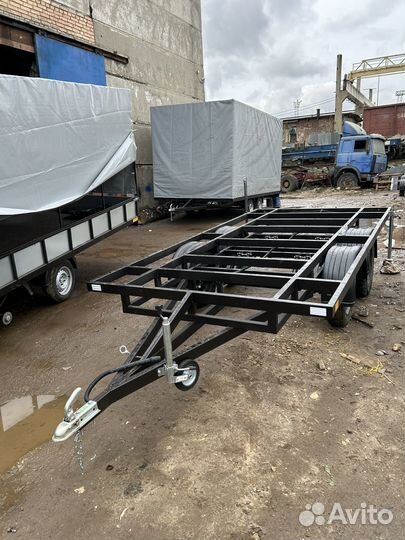 Прицеп платформа усиленный до 2тонн