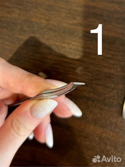 Пинцет для наращивания ресниц